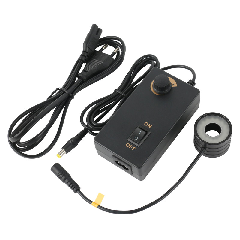 Photography And Videography Lighting - LEDライトリング,28mm取り付けワイヤー,6500k 32,USB,28mm,産業用ビデオ顕微鏡用,hdmi
