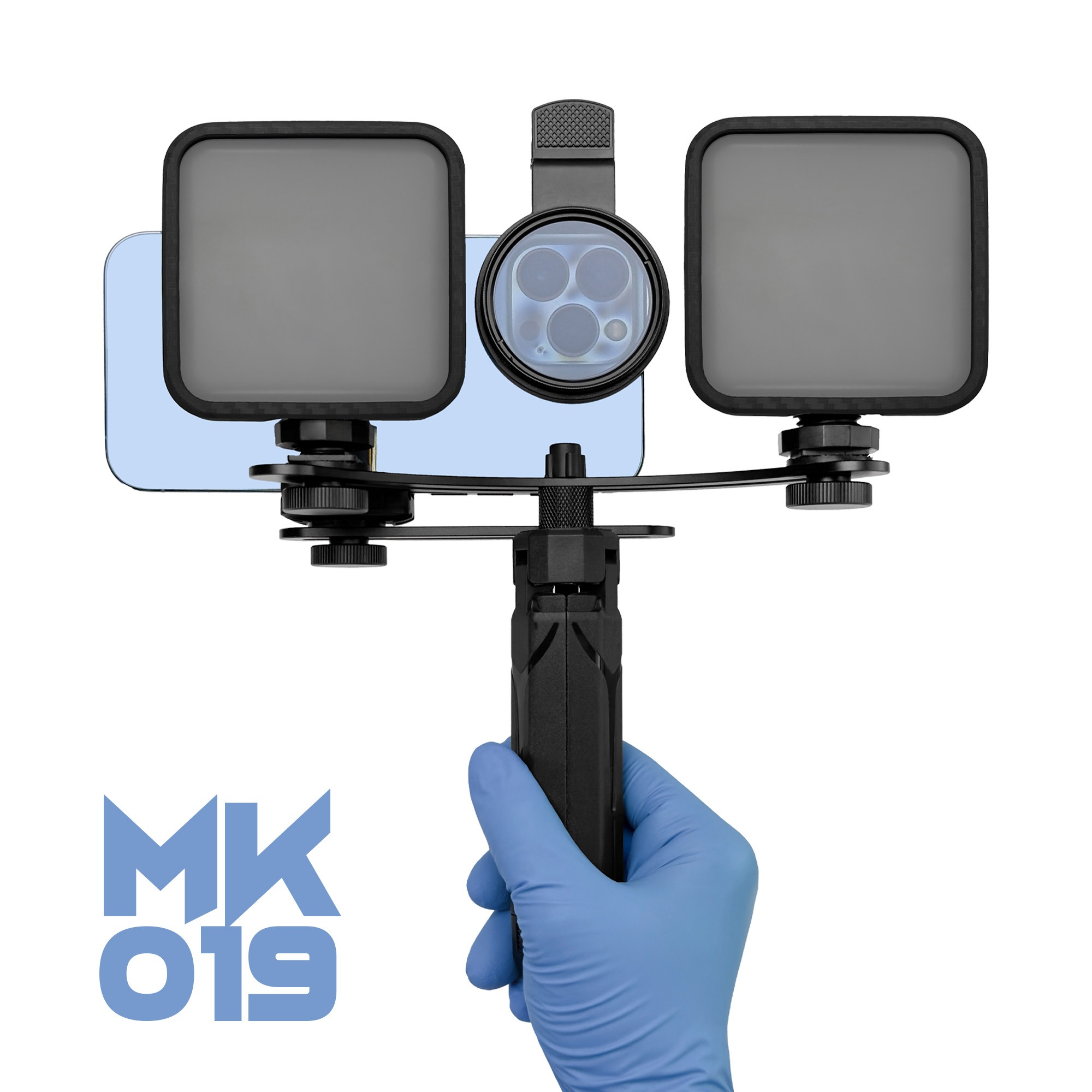 Photography And Videography Lighting - HERA 写真撮影ライト MK019 写真やビデオ用のフィルランプ 懐中電灯比色ツール MK-019