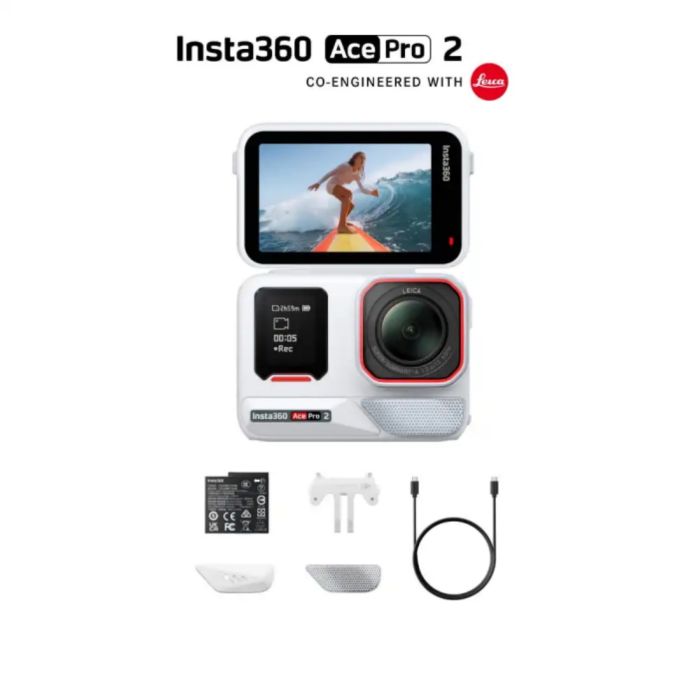 Photography And Videography Lighting - 8K防水アクションカメラ、ライカと共同開発、1/1.3インチセンサー搭載、Insta360 Ace Pro 2 - 低照度対応の先駆者