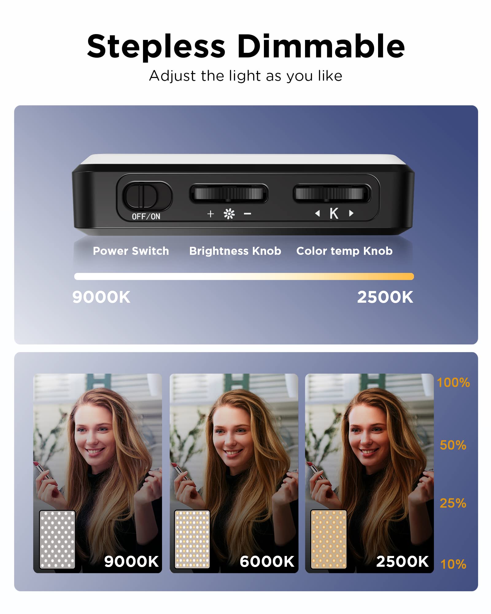 LED Selfie ライト 3000Mah 120 LED - Photography Lighting Wand のレビューと価格