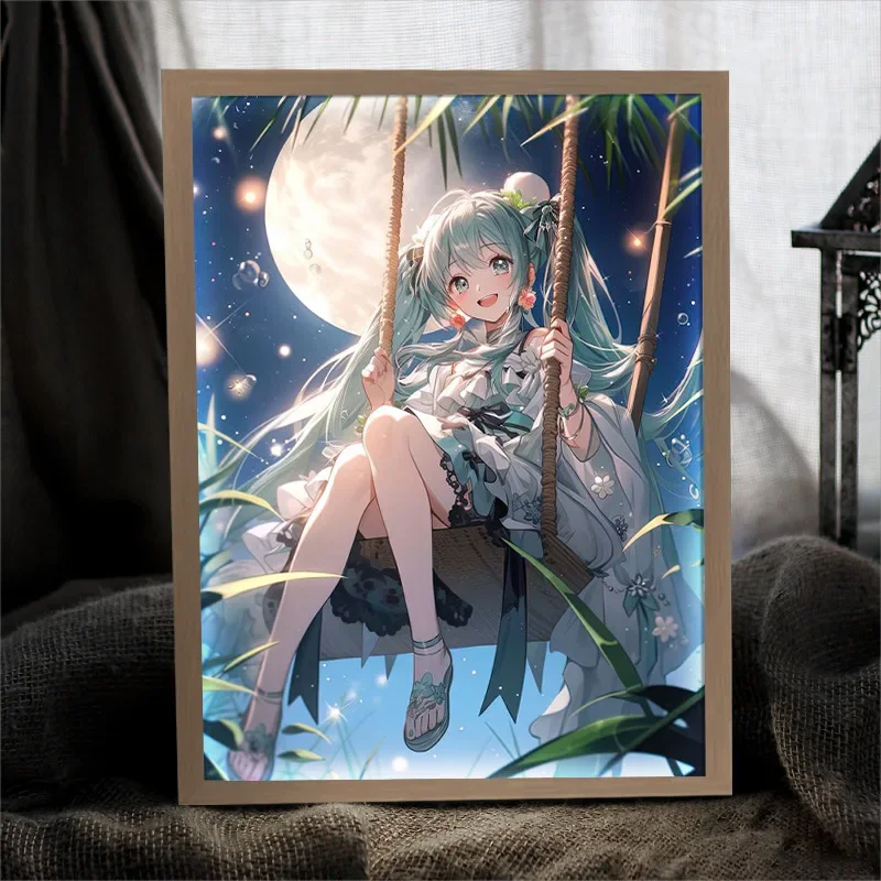 初音ミクシリーズライトペインティング、ナイトデコレーション、 - Photography Lighting Devices のレビューと価格