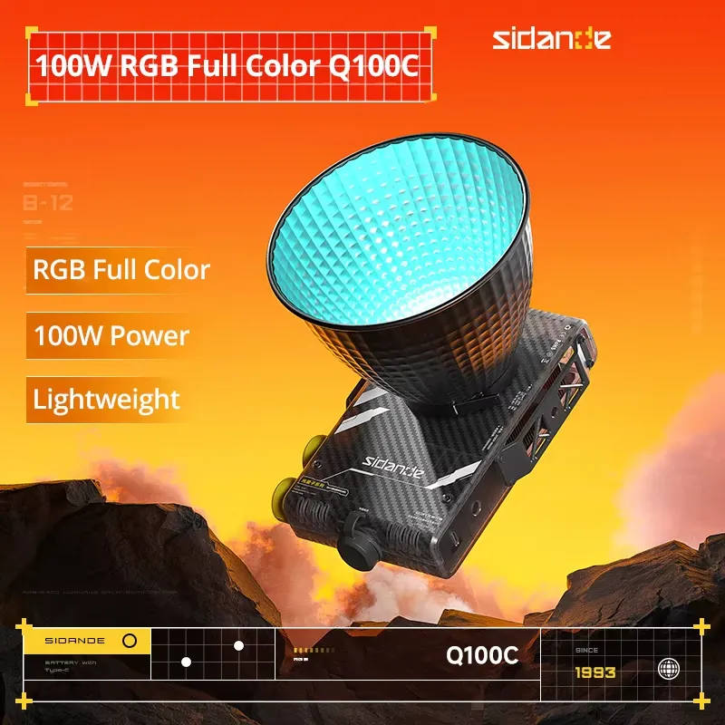 Sidande Q100C Q100Lite 光学100Wハ - Photography With Lighting のレビューと価格