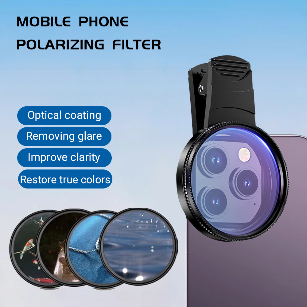 52mm クリップオンスマートフォンカメラフィルターキット  - Photography Lighting For Beginners のレビューと価格