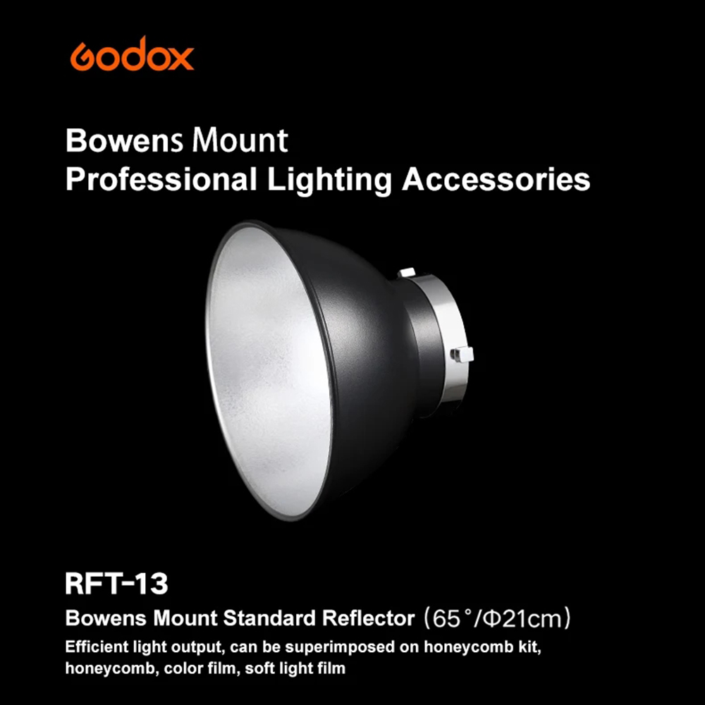 Godox ボーエンズマウント標準リフレクター RFT-13 - Photography And Videography Lighting のレビューと価格