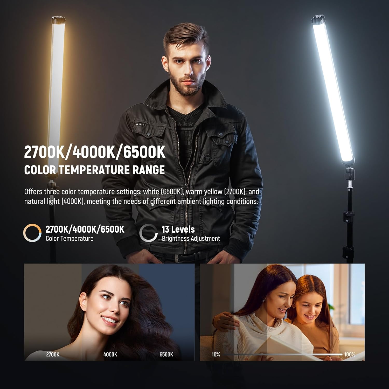 NEEWER ベーシック 21インチ 磁気RGBライトワンド - Photography Lighting Wand のレビューと価格