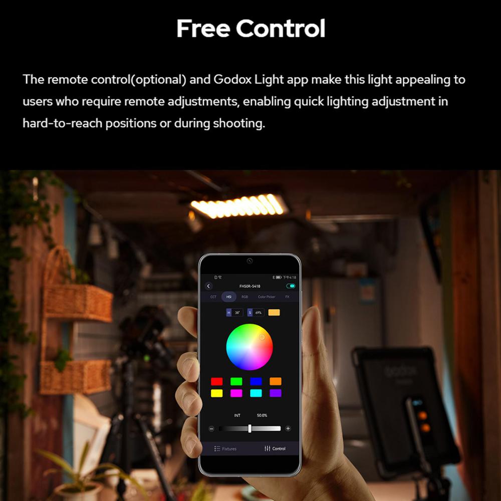 ゴドックス FH50Bi FH50R フレキシブルハンドヘル - Photography Lighting Wireless のレビューと価格