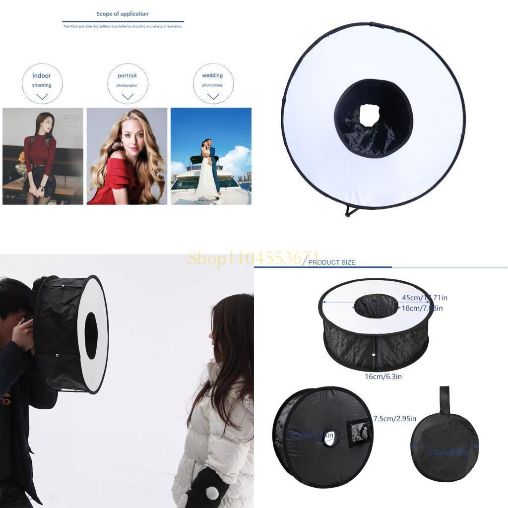 ベストセラークイックアセンブリ45CM折りたたみ式ライトソフ - Photography Lighting For Beginners のレビューと価格