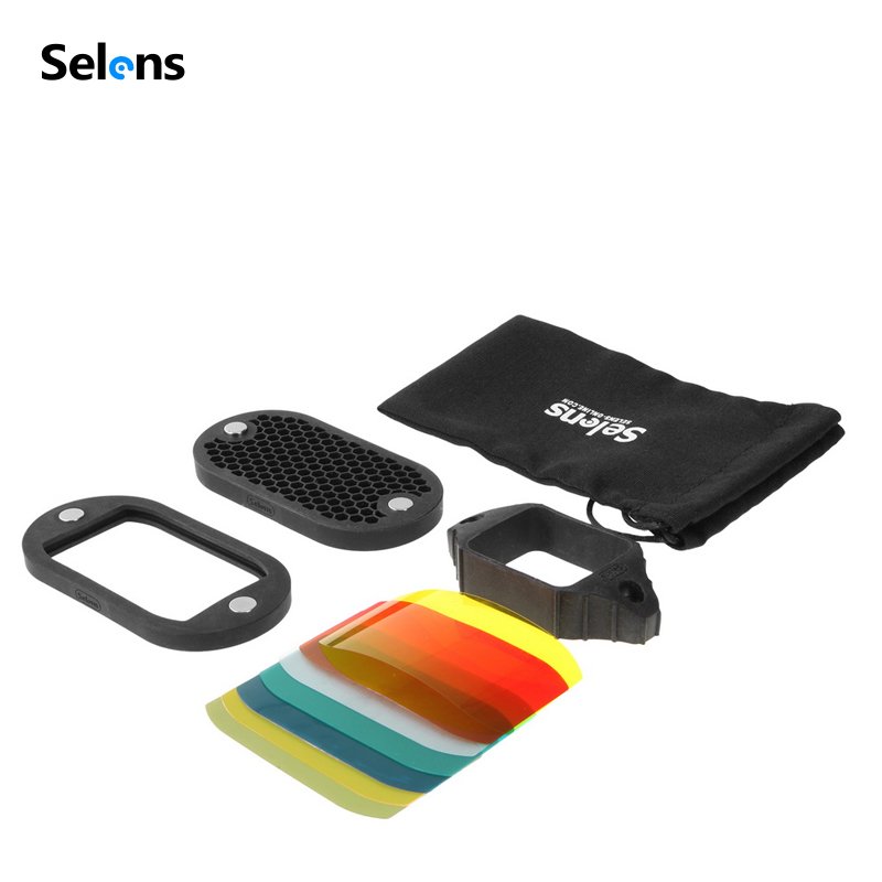 Selens フラッシュスピードライトハニカムグリッドディフ - Honeycomb Grid Filter のレビューと価格