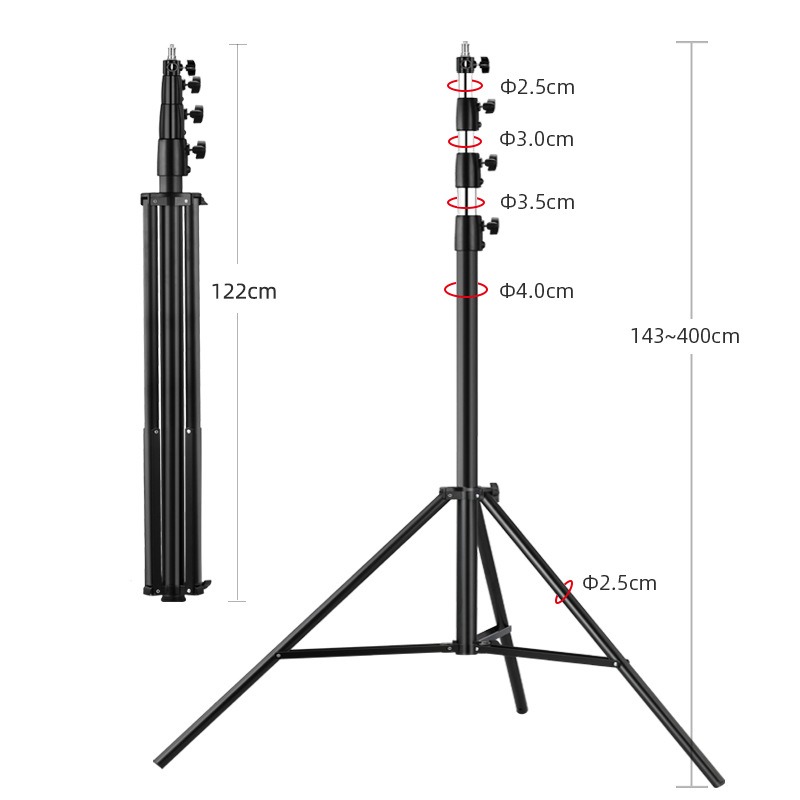 4mヘビーデューティー写真撮影用ライトスタンド ソフトボック - Photography With Lighting のレビューと価格