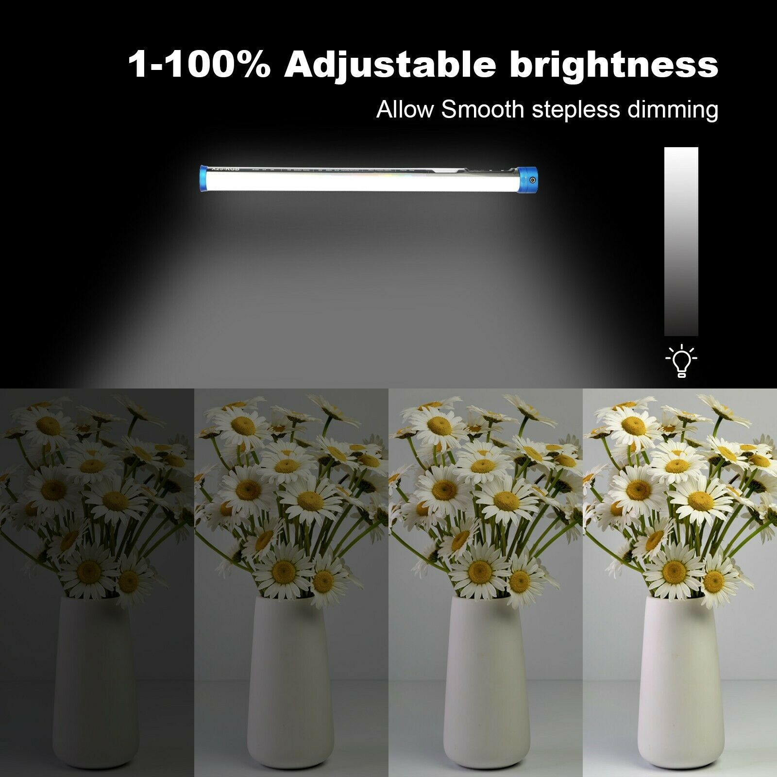 Sokani X25 RGB LED ビデオライト ハンドヘ - Photography Lighting Youtube のレビューと価格