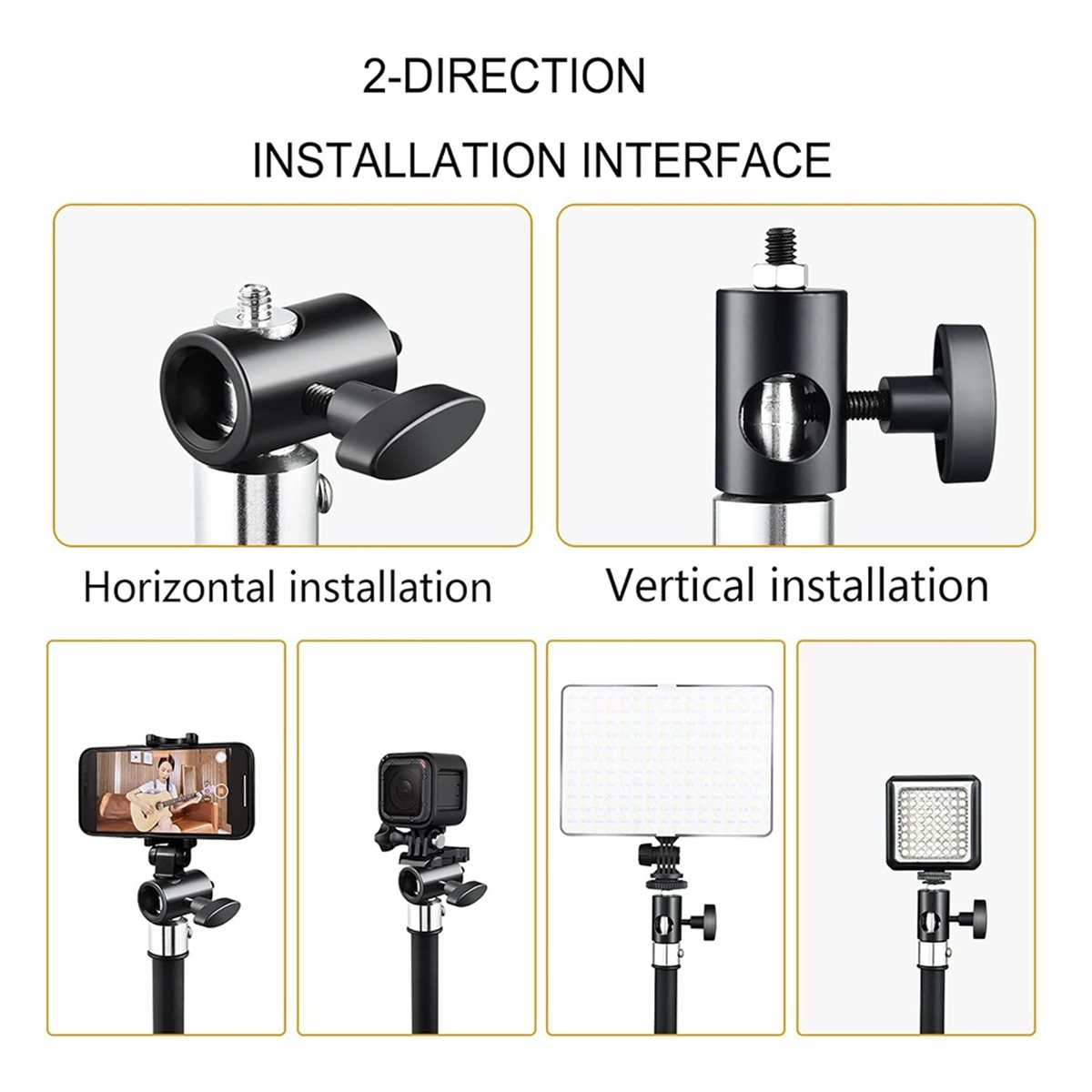 4 個のライトスタンドアダプター急速アダプター変換多機能アダ - Photography Lighting Tips のレビューと価格