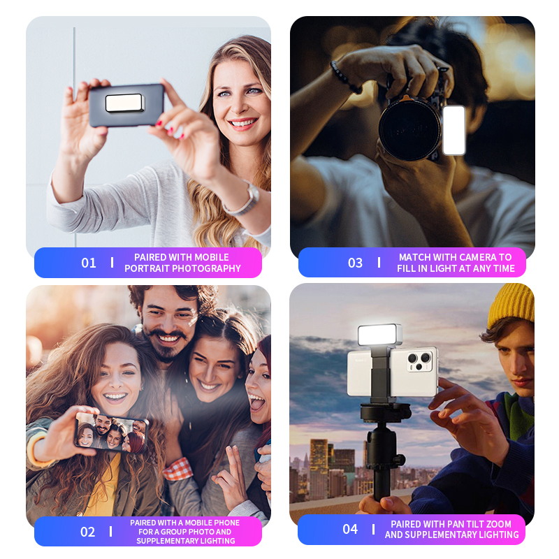 磁気ポータブルミニ Selfie フィルライト調整可能な照明 - Photography And Videography Lighting のレビューと価格