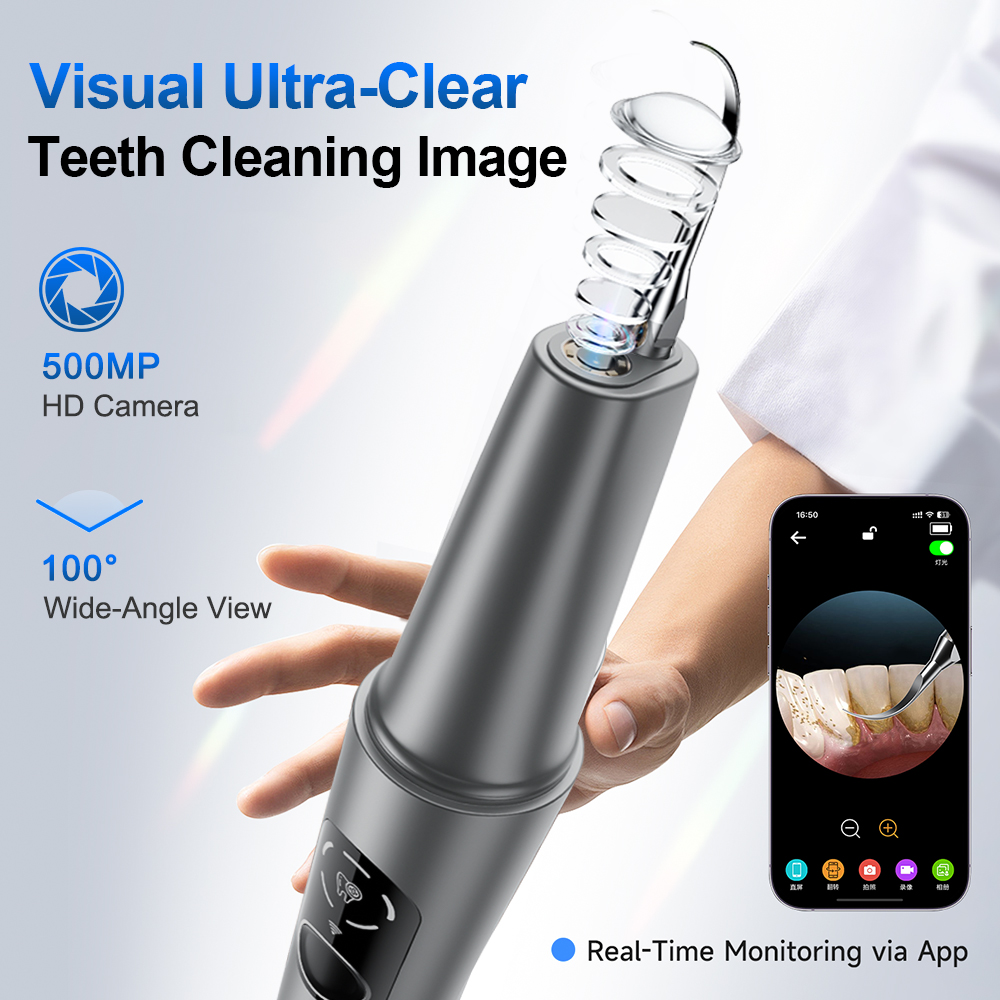 新型ビジュアル超音波歯石除去器 500W 360 ° LED - Photography Lighting Devices のレビューと価格