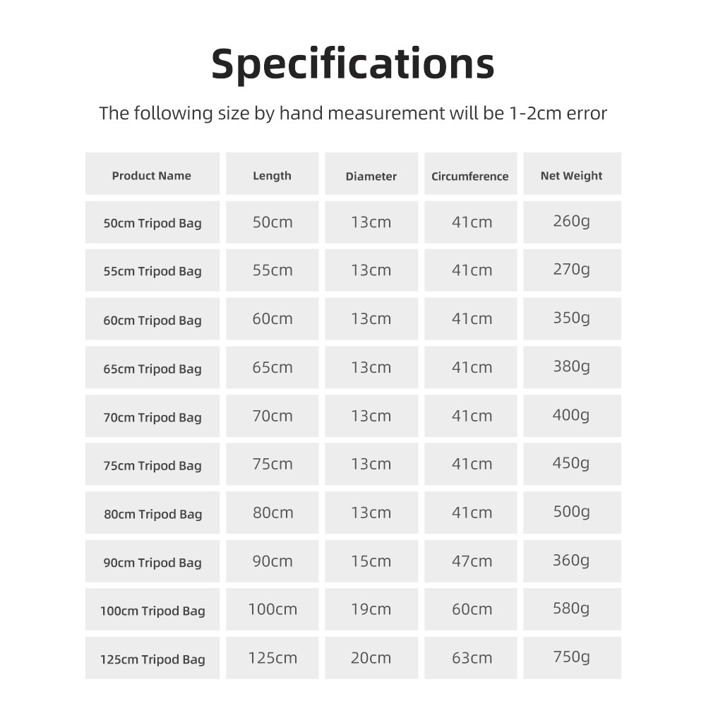 55/60/65/70/75/80/100/125 センチメ - Photography Lighting Devices のレビューと価格