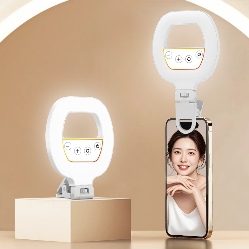 充電式 Led ライトモバイル自撮りリングライトビデオ撮影ラ - Photography Lighting Ring のレビューと価格