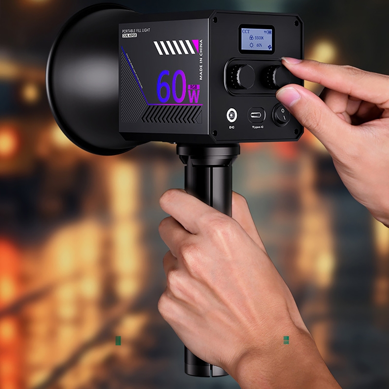 60W RGBビデオライト ポータブルLED撮影スタジオライ - Photography And Videography Lighting のレビューと価格