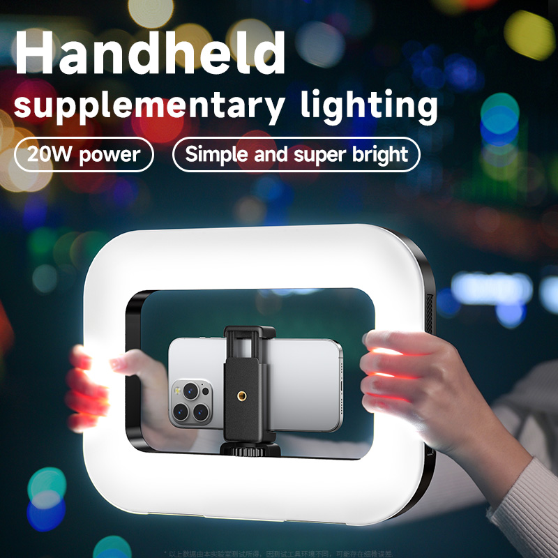 調光充電式 LED リングライトウサギケージ Bluetoo - Photography Lighting Wand のレビューと価格